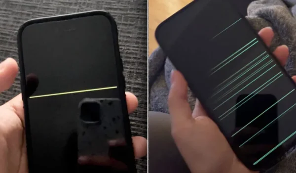 Horizontal Lines on Phone Screen